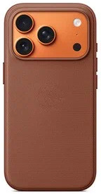 Чехол Apple TechWoven для iPhone 17 Pro оранжевый